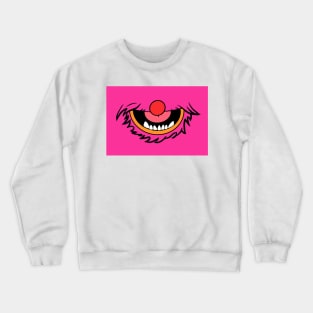 FACEmask Pink Animal Crewneck Sweatshirt